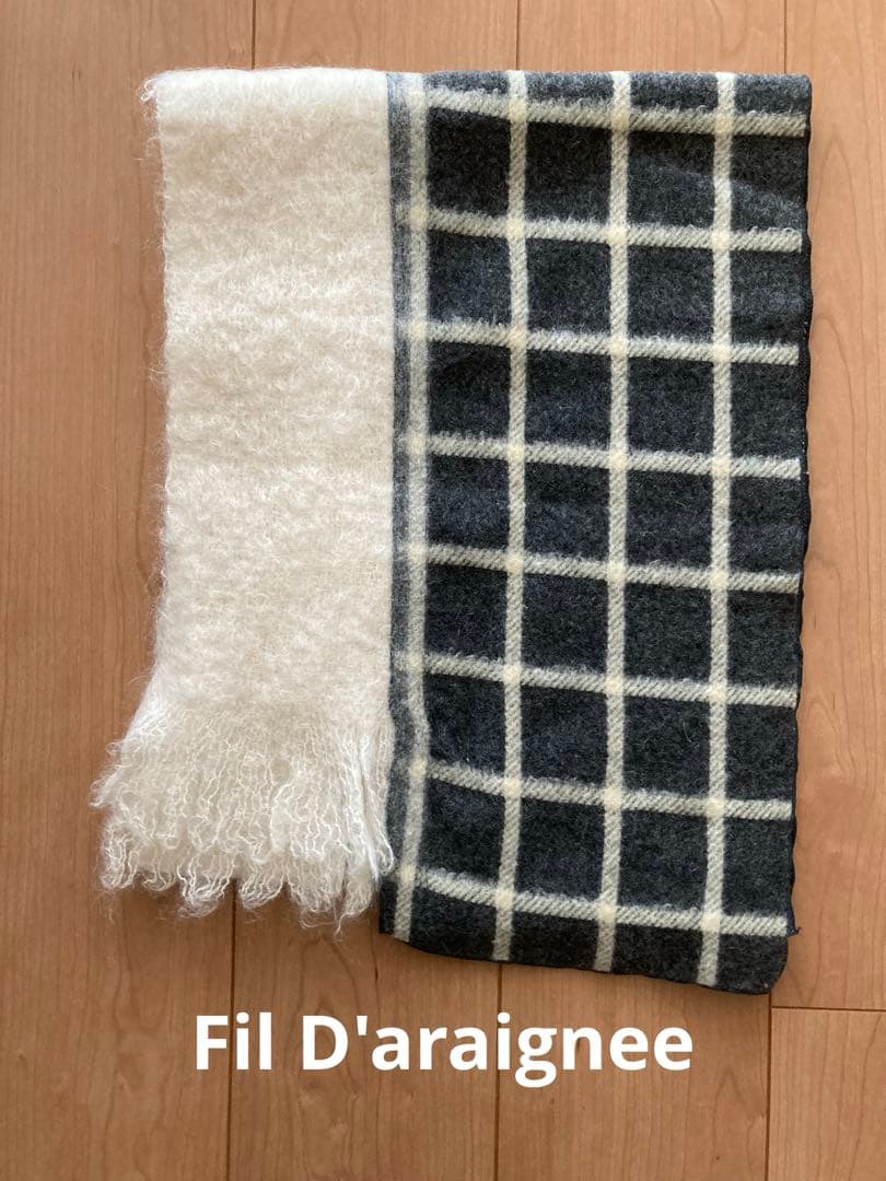 未使用】アッシュペーフランス Fil D'araignee ストール