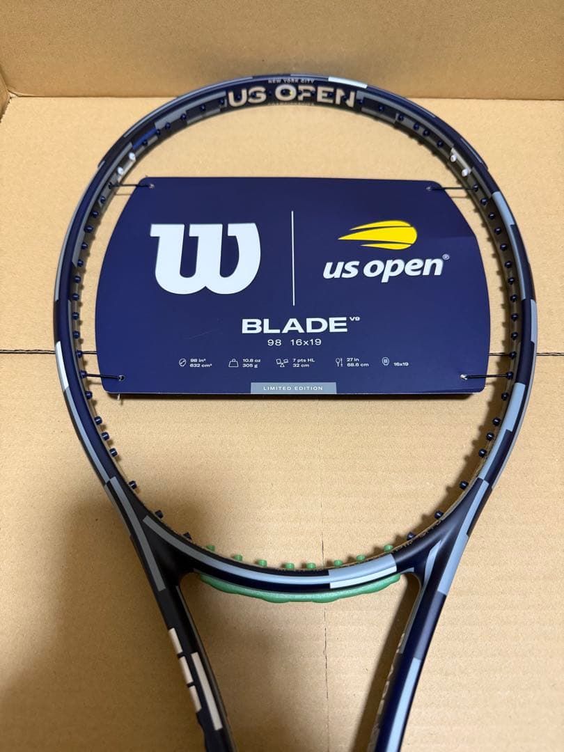 ラケット(硬式用) Wilson US OPEN 2025 BLADE 98 16X19 V9