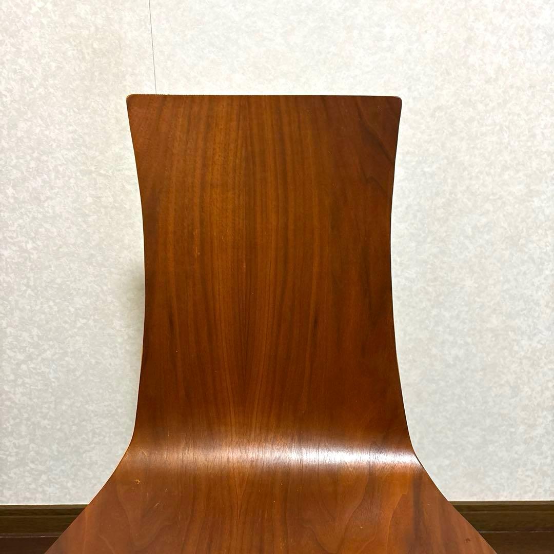 【良品】NOCE プライウッド カーブチェア ダイニングチェア