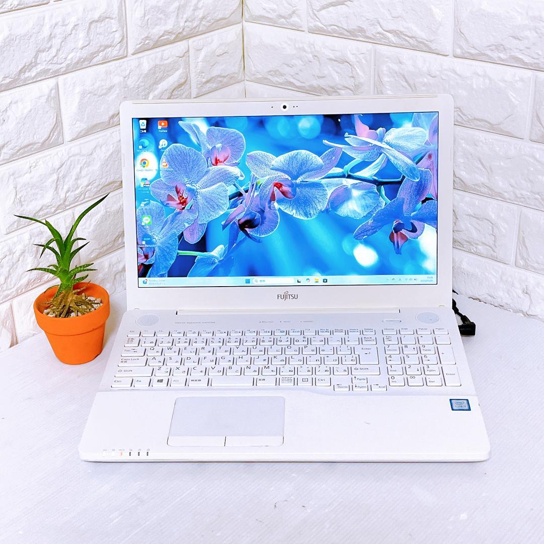 ノートパソコン Windows11 富士通 ノートPC 1TB 写真たっぷり保存