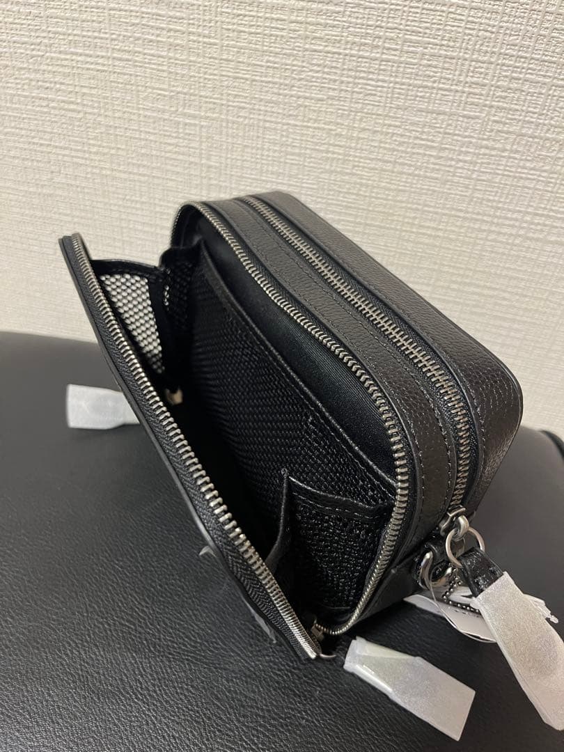【新品】COACH CR782 メンズ カメラバッグ スモール スクエア