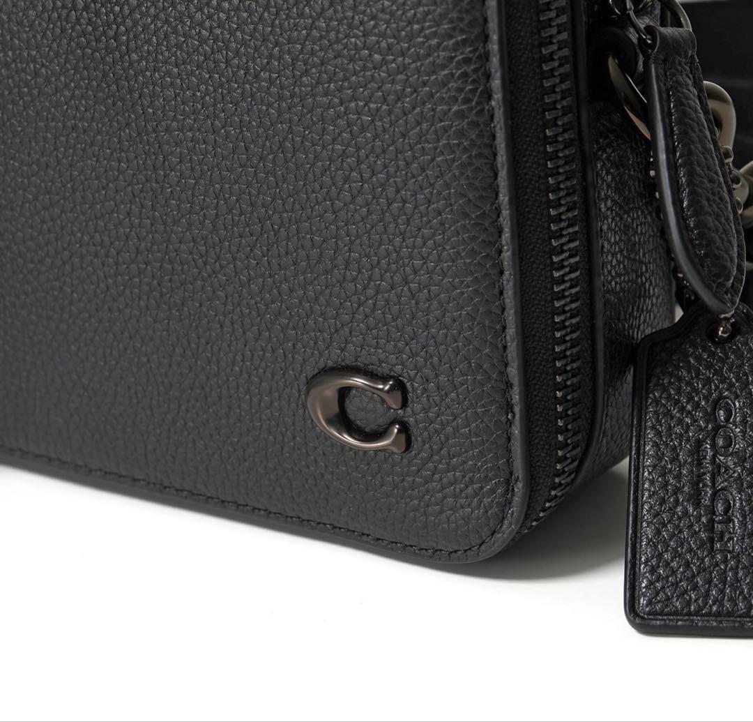 【新品】COACH CR782 メンズ カメラバッグ スモール スクエア