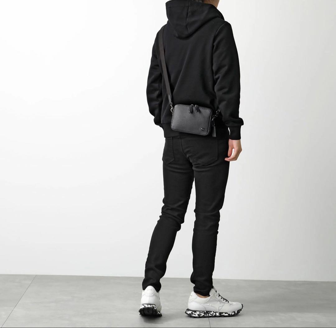 【新品】COACH CR782 メンズ カメラバッグ スモール スクエア