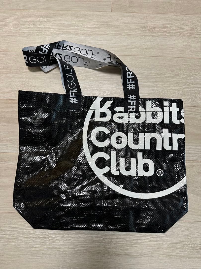FR2 GOLF ロゴトートバッグ 黒 - メルカリ