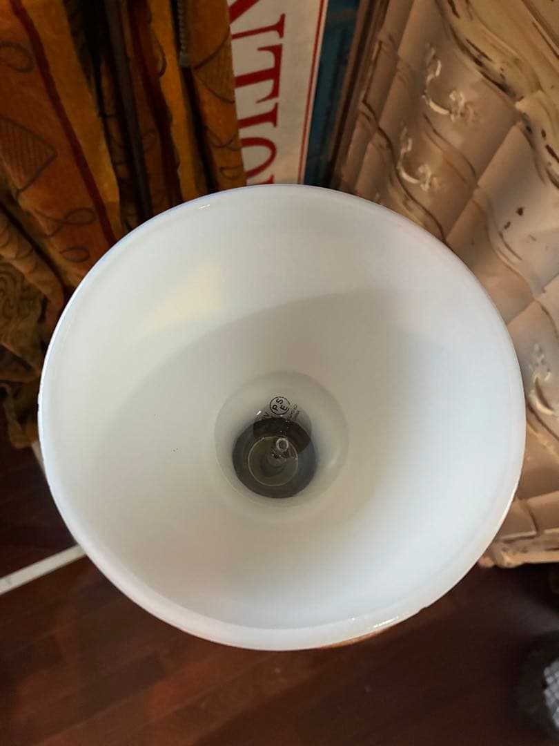 アンティーク　素敵な　グリーン　デスク　テーブル　サイド　ランプ　アメリカ　レア