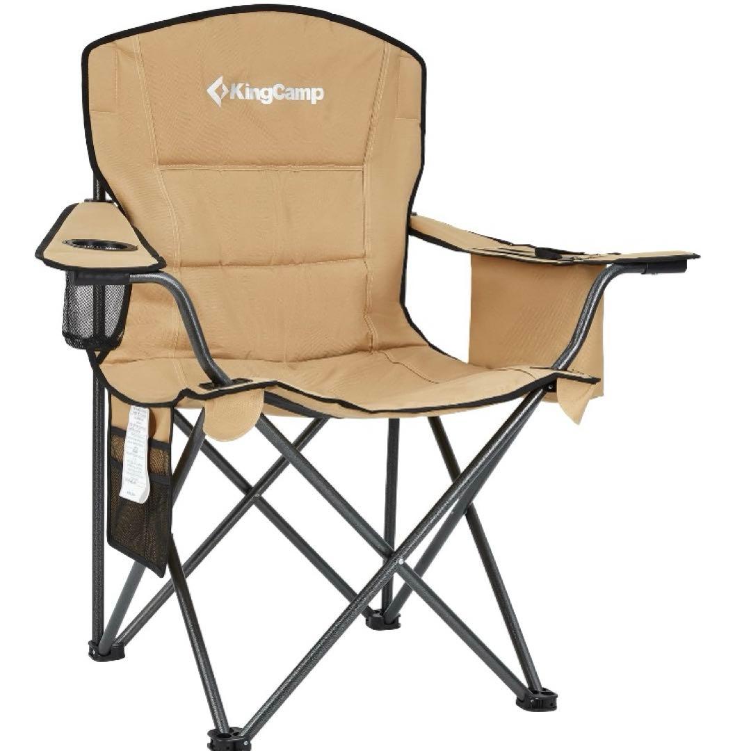 2個セット‼️ KingCamp アウトドアチェア 保冷バック/収納袋付き