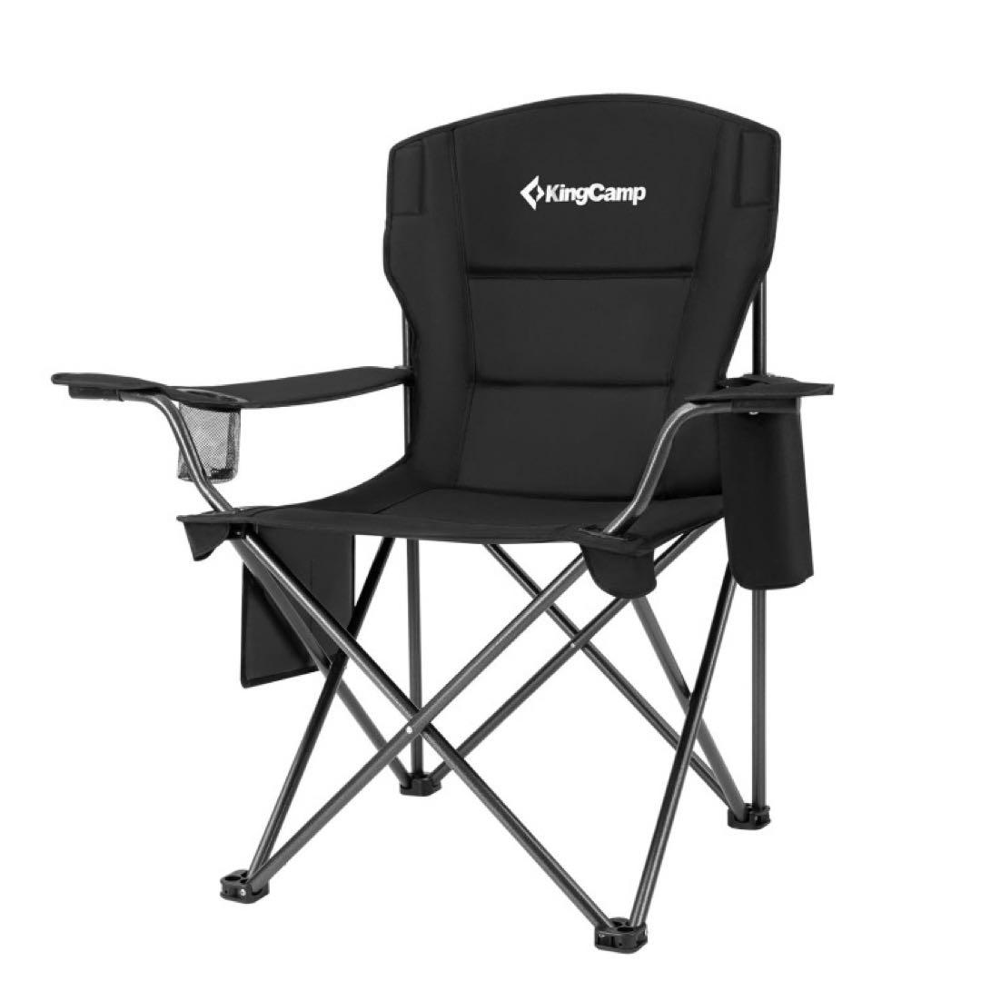 2個セット‼️ KingCamp アウトドアチェア 保冷バック/収納袋付き