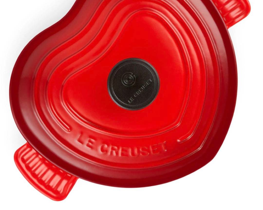 新品　ル・クルーゼ　LE CREUSET ココット　ダムール　ハート　鍋　レッド