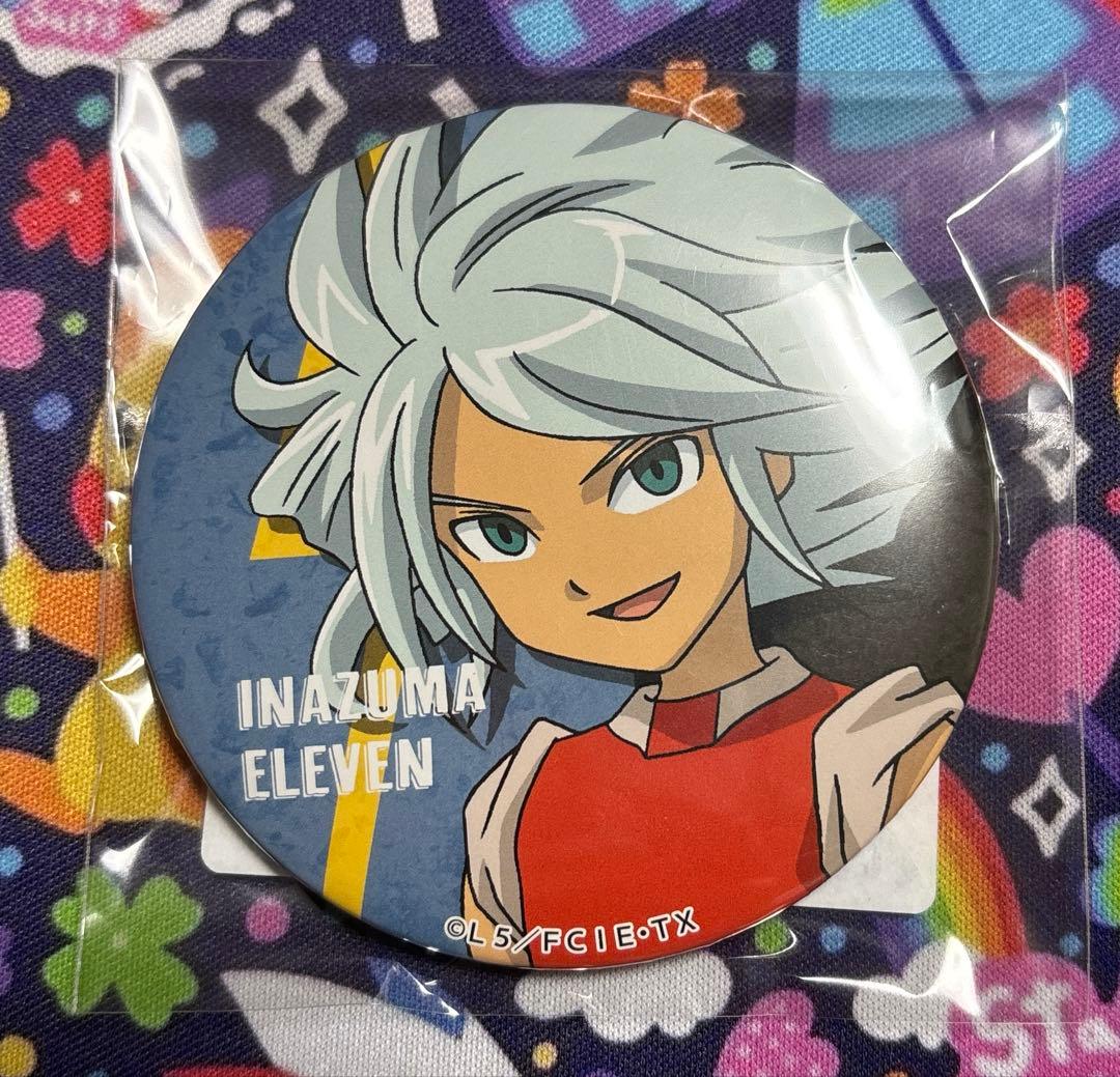 イナズマイレブン 15周年記念くじ 涼野風介(ガゼル) 缶バッジ - メルカリ