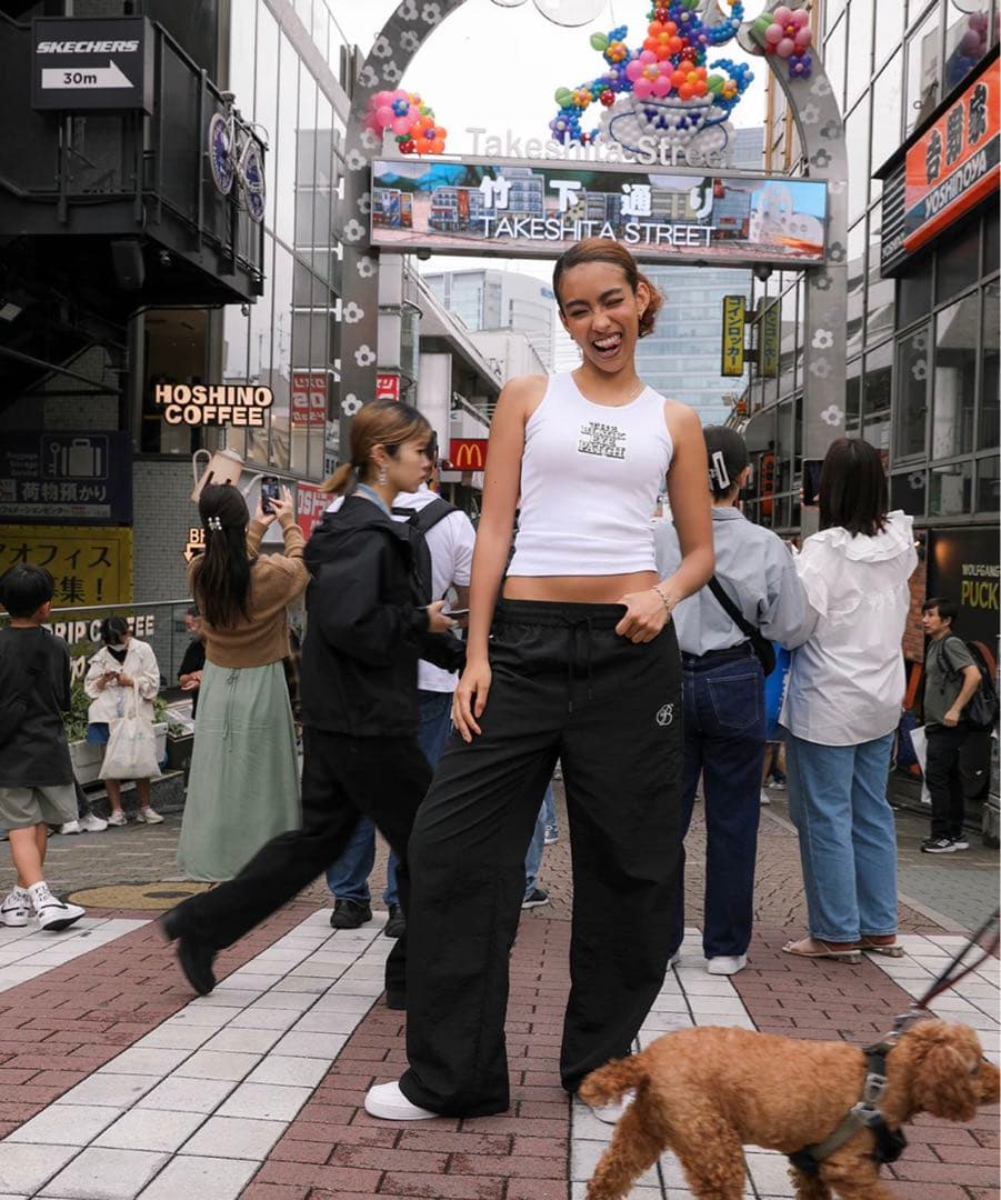 トップス BLACK EYE PATCH OG LABEL RIBBED TANK