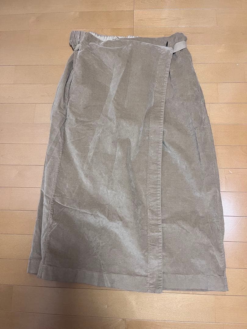 アルバム ディ ファミリアVELVET WRAP SKIRT