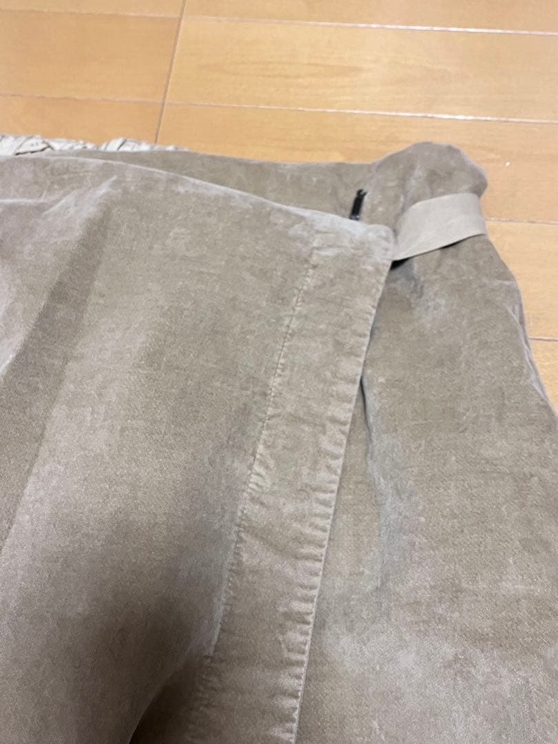 アルバム ディ ファミリアVELVET WRAP SKIRT