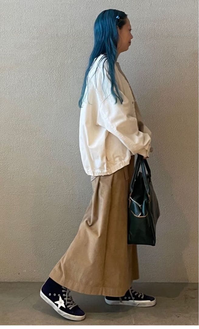 アルバム ディ ファミリアVELVET WRAP SKIRT