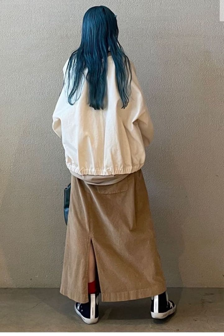 アルバム ディ ファミリアVELVET WRAP SKIRT