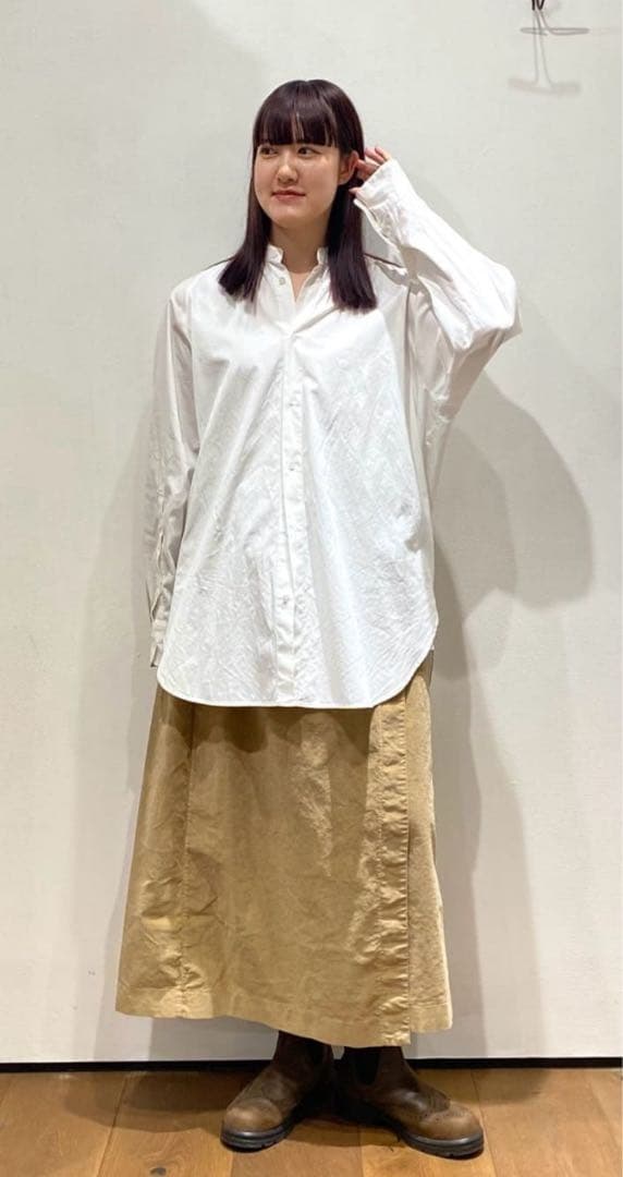 アルバム ディ ファミリアVELVET WRAP SKIRT