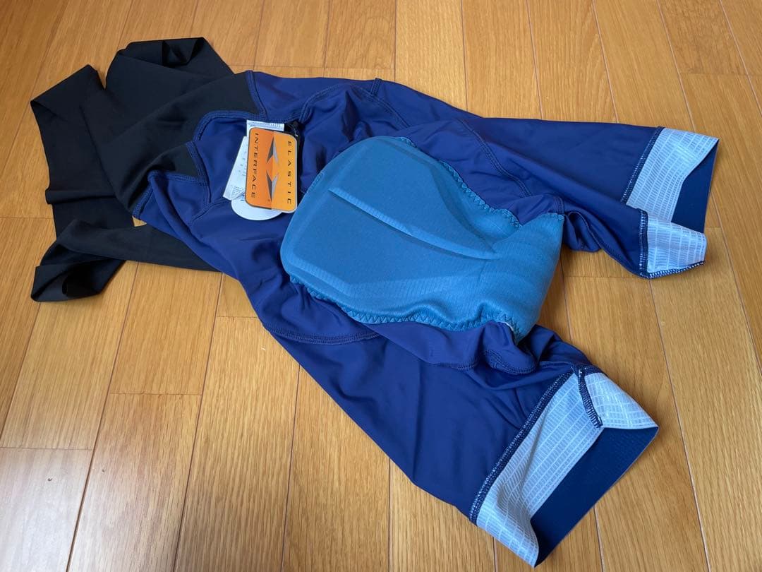 GIANT Instinct ビブショーツ Mサイズ ネイビー ブルー 青