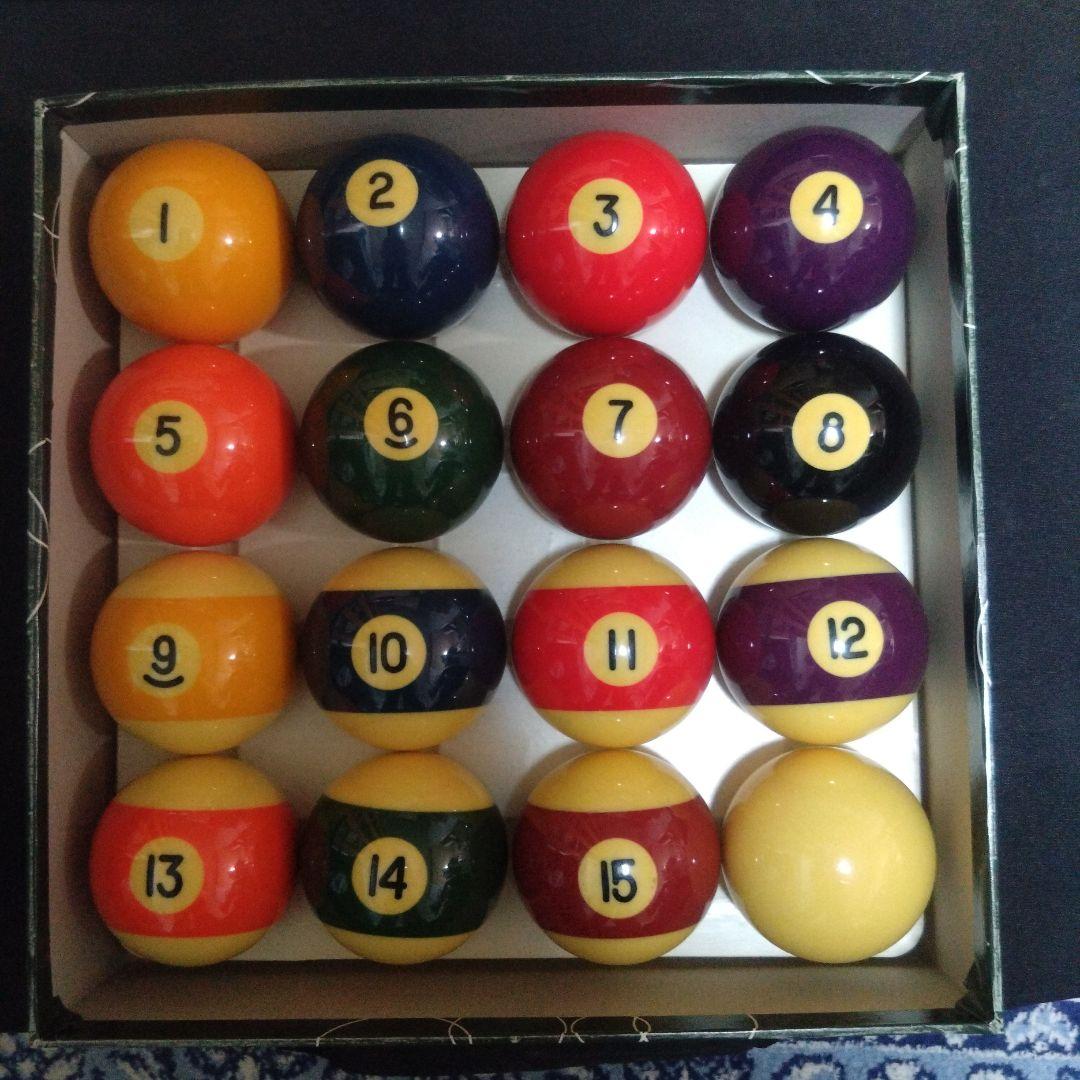 ARAMITH】アラミス ビリヤード ボール セット 2-1/4インチ - メルカリ