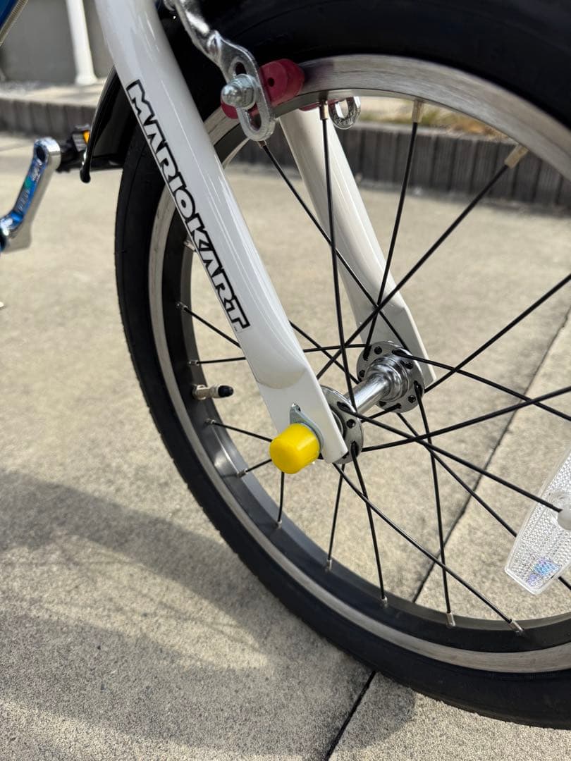 マリオ　幼児用自転車 16インチ 補助輪付き