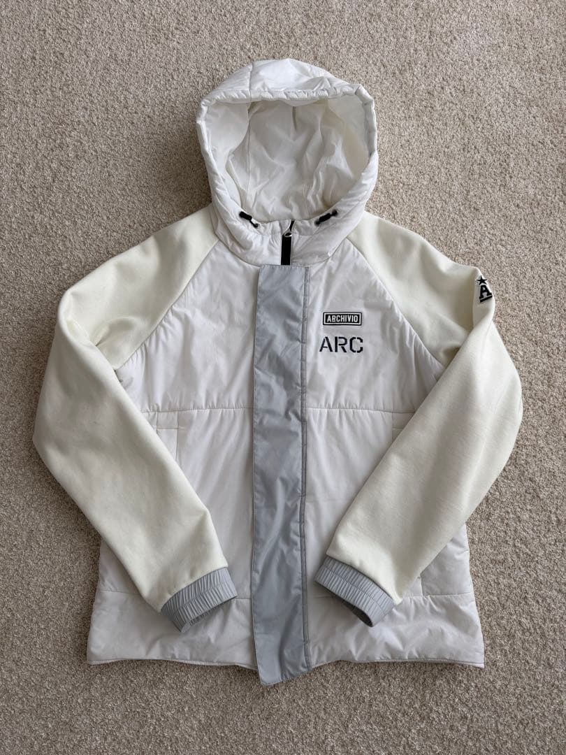 ARCHIVIO アルチビオ 裏起毛 中綿 ジップパーカー ジャケット 48