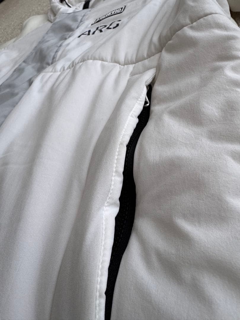 ARCHIVIO アルチビオ 裏起毛 中綿 ジップパーカー ジャケット 48