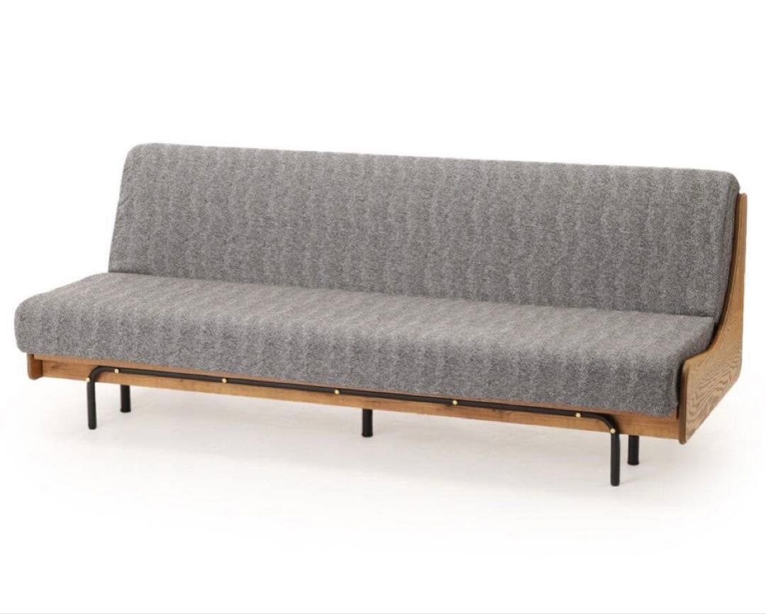 jn様専用】ハビタソファ グレー 200cm+同色専用カバー - メルカリ