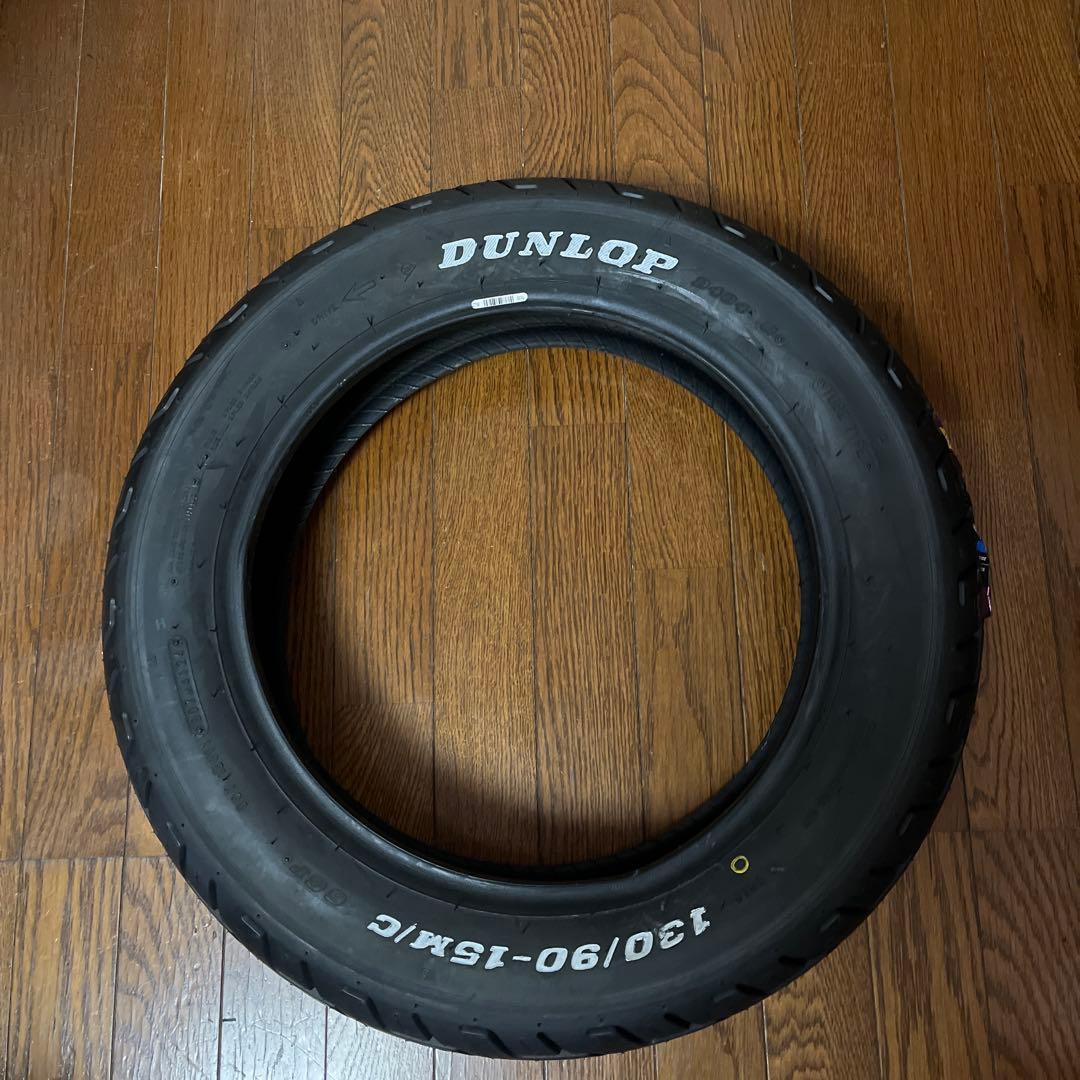DUNLOP D404 130/90-15M/C 66P リア用