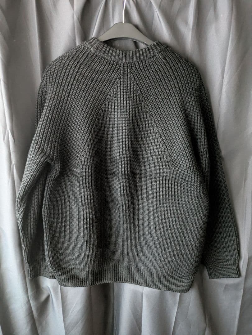 【BATONER】SIGNATURE CREW NECK / BLACK