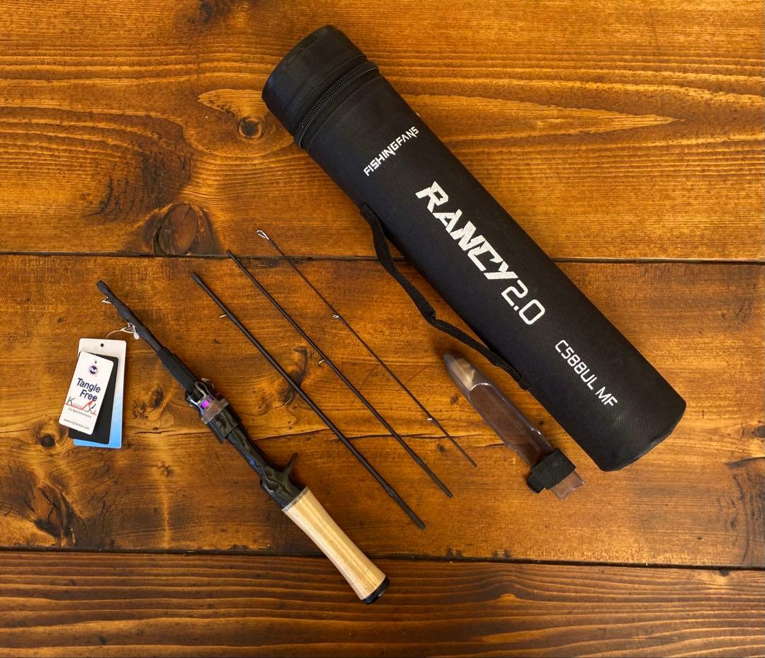 長さが変えられる トラウトロッド テレスコロッド パックロッド 渓流 588UL