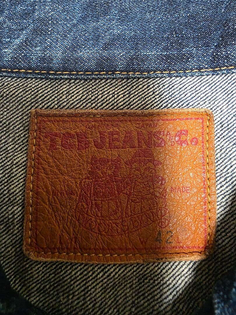 TCBジーンズ　ファースト　デニムジャケット　アメカジ　古着