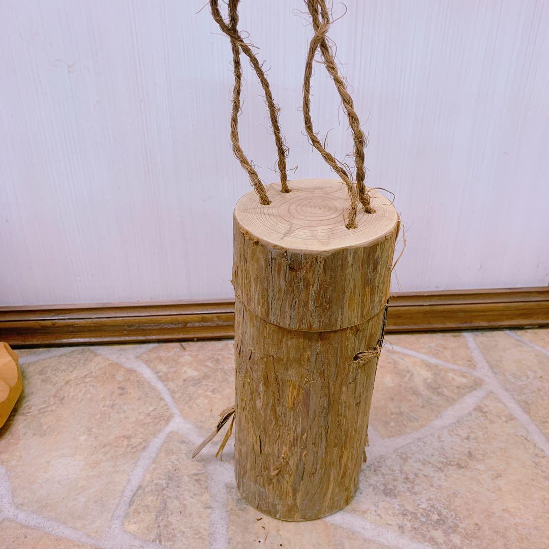 吉野杉 丸太入れ物 木のケース 木 入れ物 インテリア 大 和風 北欧 和