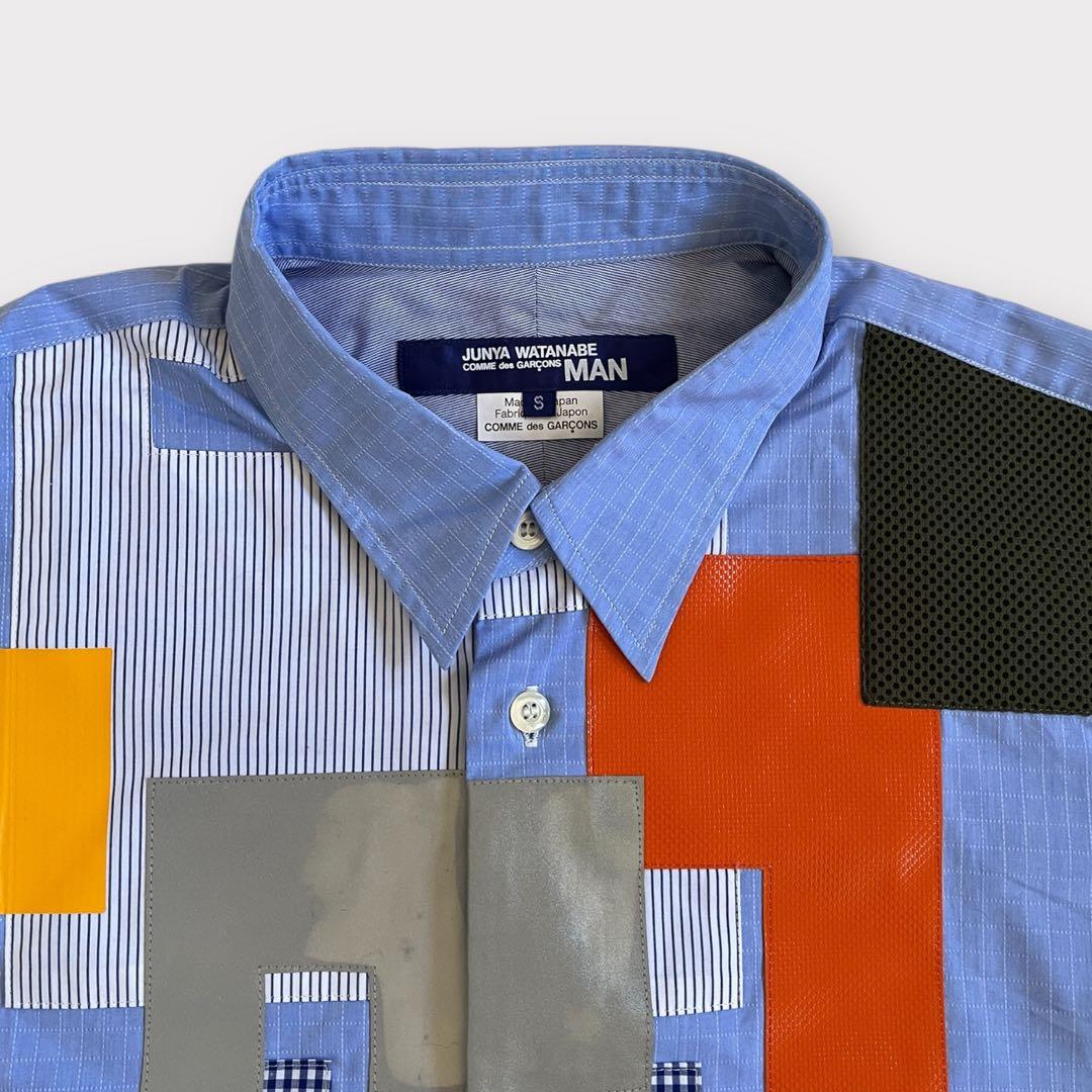 新品16AWジュンヤマンパッチワークシャツ