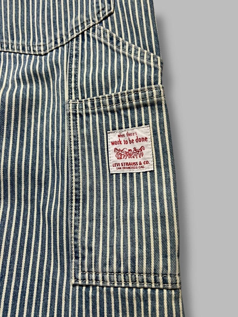 リーバイス WORKWEAR ジーンズ ルーズ ペインター W30 ヒッコリー