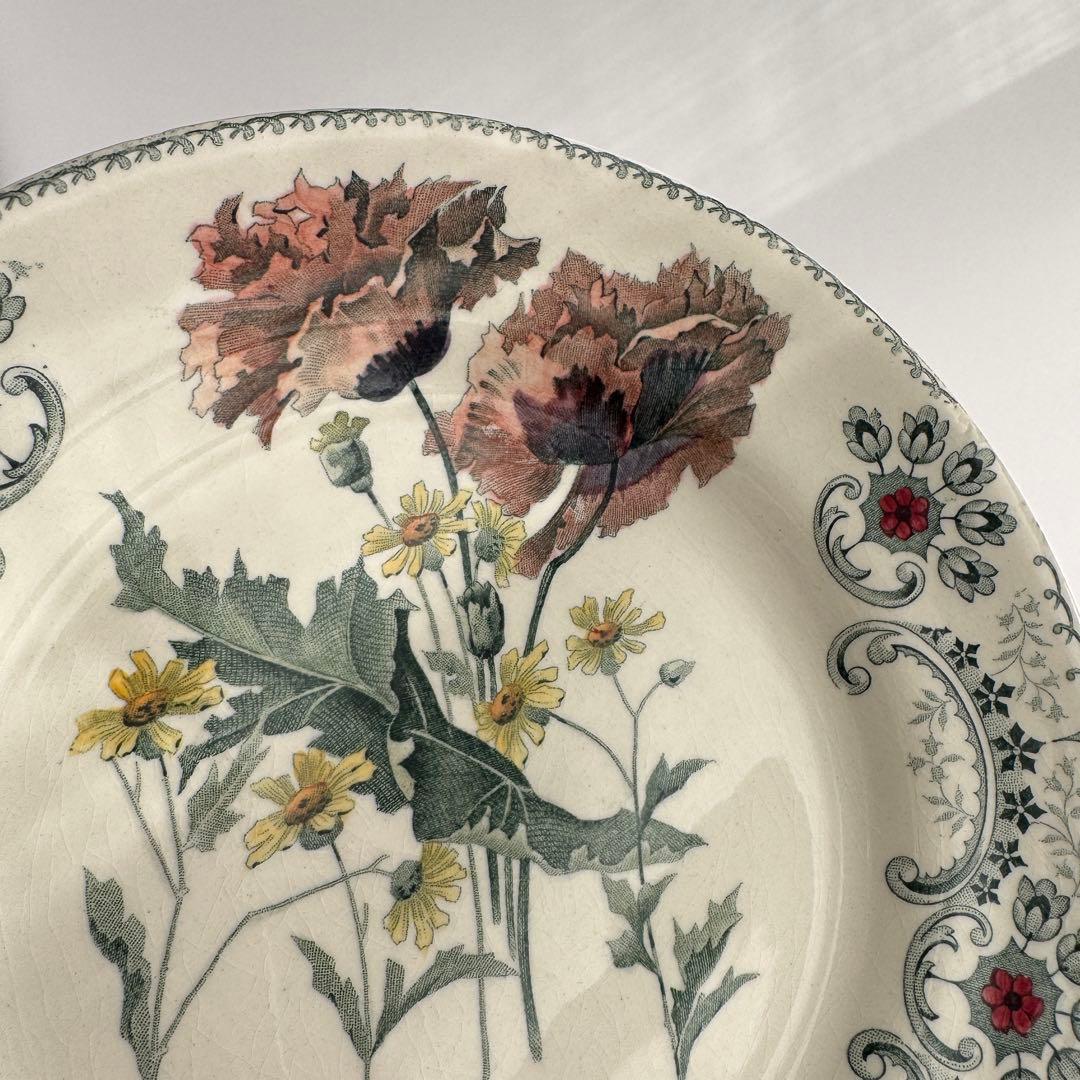 希少 美品 フランスアンティーク　ジョワジールロワ　切り花　デザート