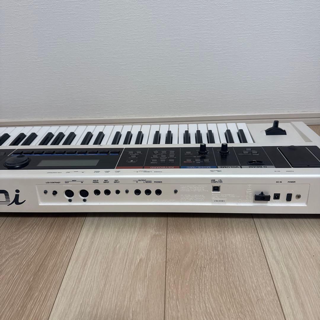 【美品】Roland 61鍵 シンセサイザー JUNO-DI-WH ホワイト
