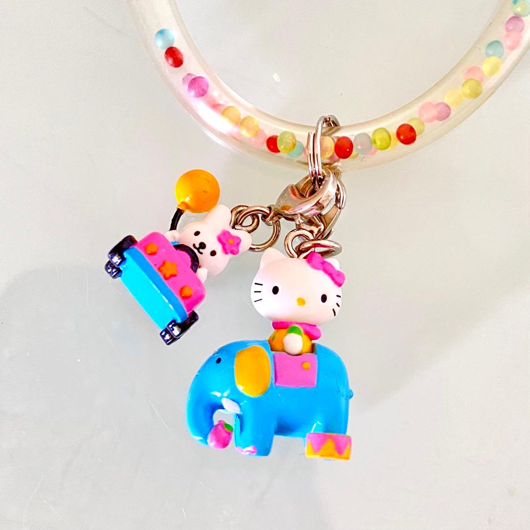 ハローキティストラップ　遊園地　希少　激レア