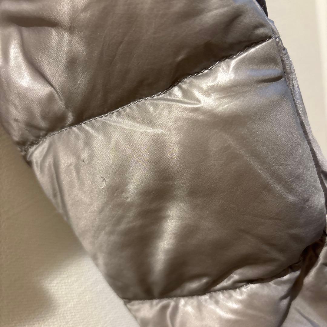 Herno グレー フード付きダウンジャケット