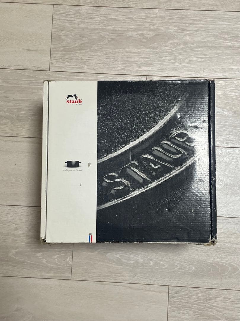 【美品】STAUB グランドココット ブラック 24cm 4.65L