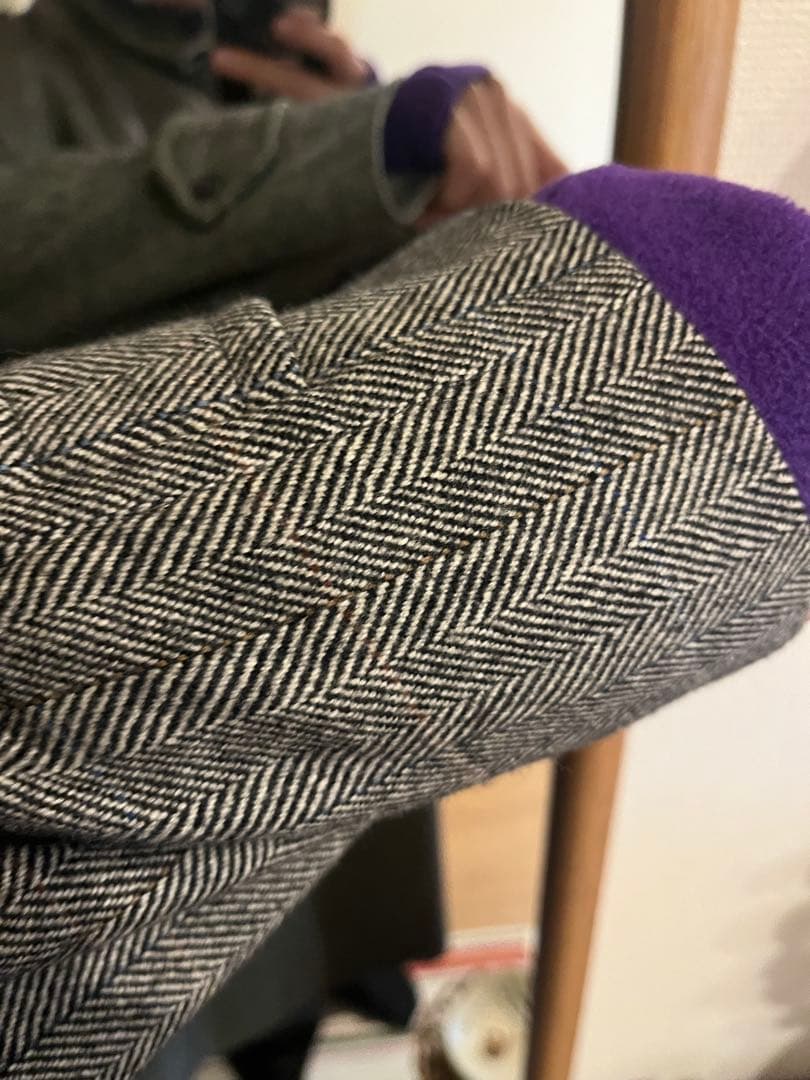 格安！着画あり★美品80s90s Burberrys ウールカシミヤ コート