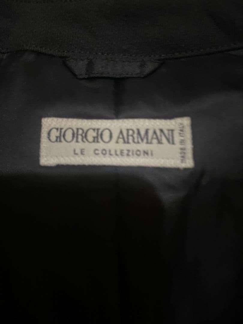 ジョルジオ　ARMANI　ブラックコート