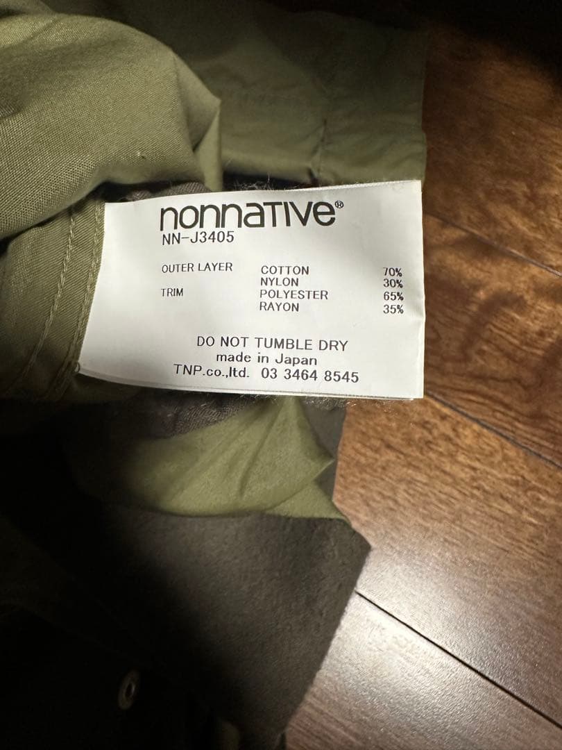 nonnative コート　サイズ1