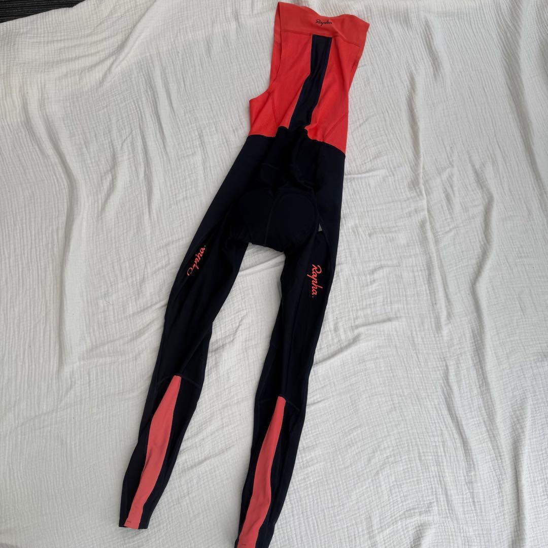 美品☆Rapha/ラファ/ウィンタータイツ/ウィズ パッド/冬用ビブタイツ