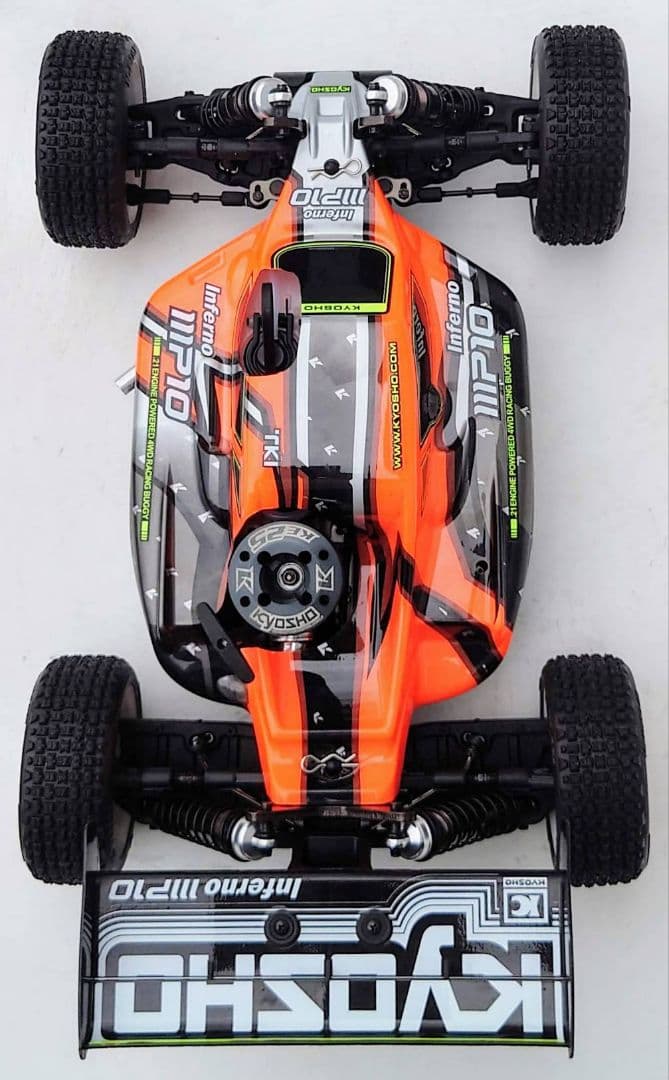 美品！KE25 特別仕様！京商インファーノ MP10 1/8GP レディセット