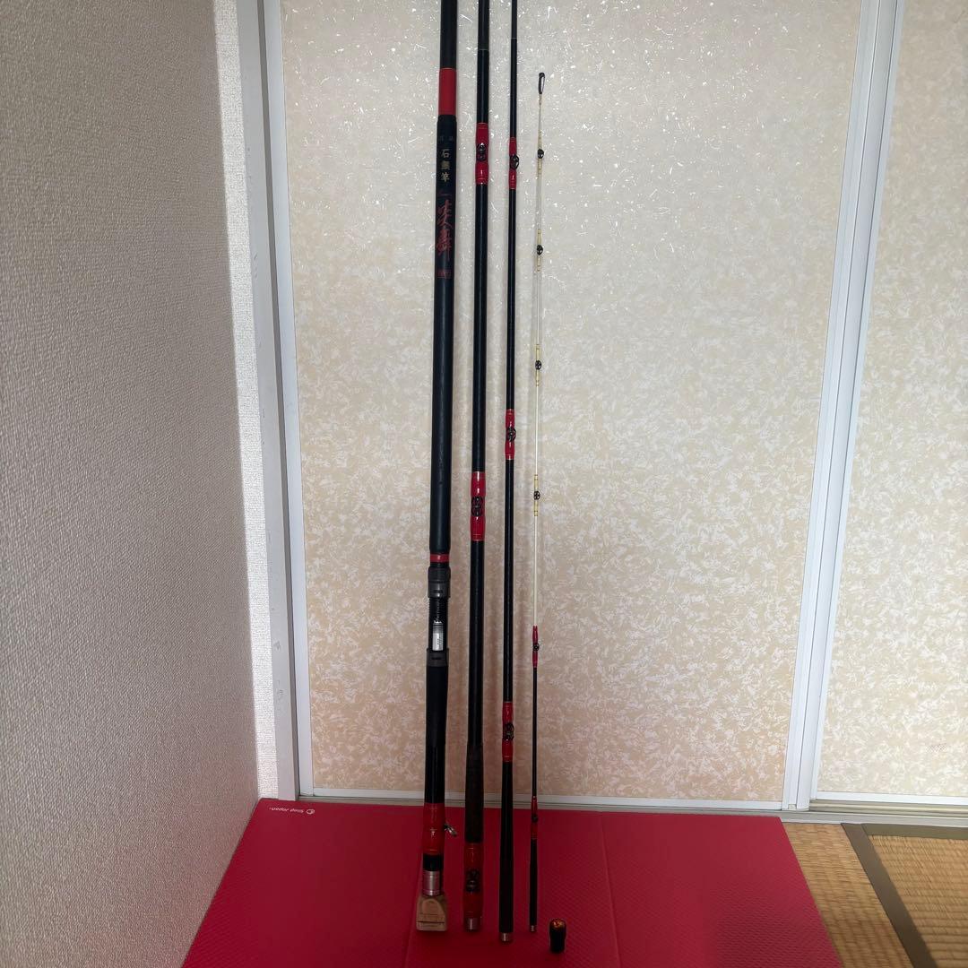 ［希少］石鯛竿 ダイコー 別誂　エレクトス　　　炎舞 435 準作　替え穂先付き