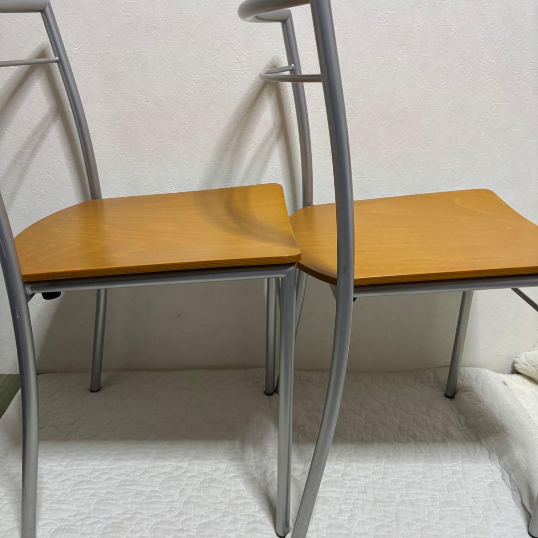 【2脚セット】Calligaris カリガリス　ダイニングチェア　モダン　北欧