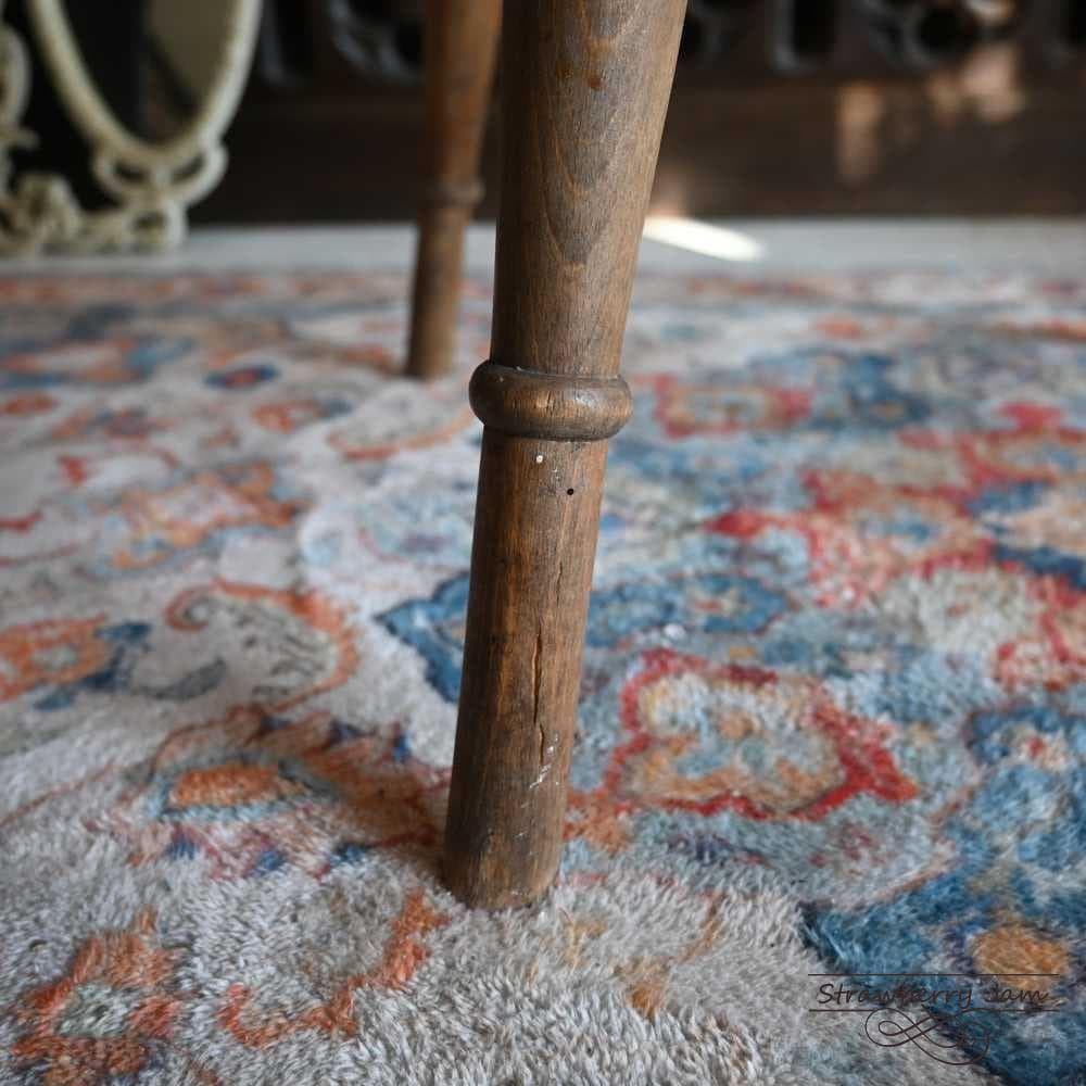 L3705-62-2 英国アンティーク アイベックスチェア キッチンチェア 剝離