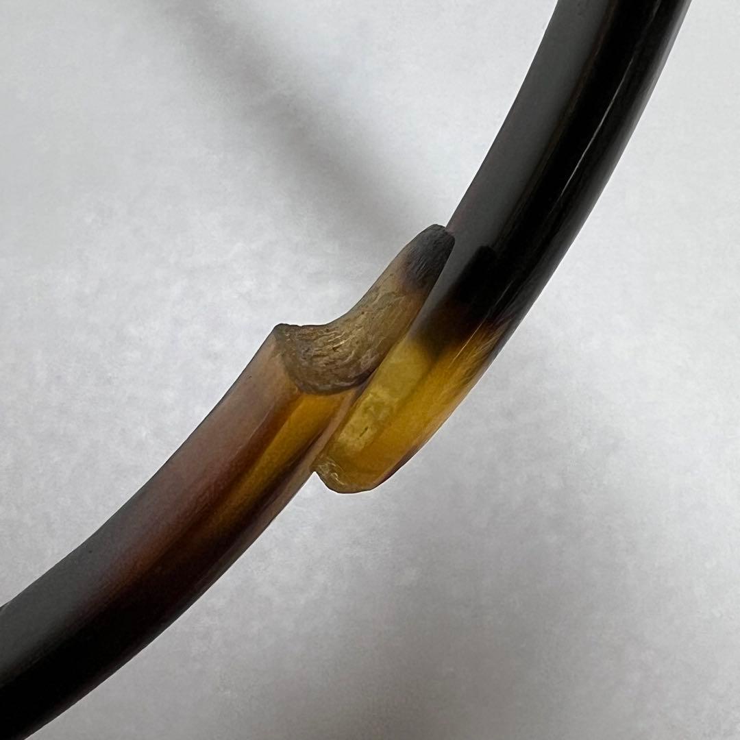 本白鼈甲 バングル 3本 くし 21g 東K7-1229☆2F