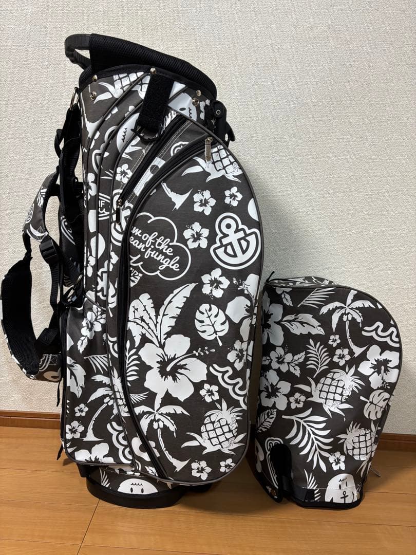 MUTA MARINE ムータマリン スタンド キャディバッグ アロハ 希少美品 MUTA MARINE ムータマリン スタンド キャディバッグ アロハ 希少美品