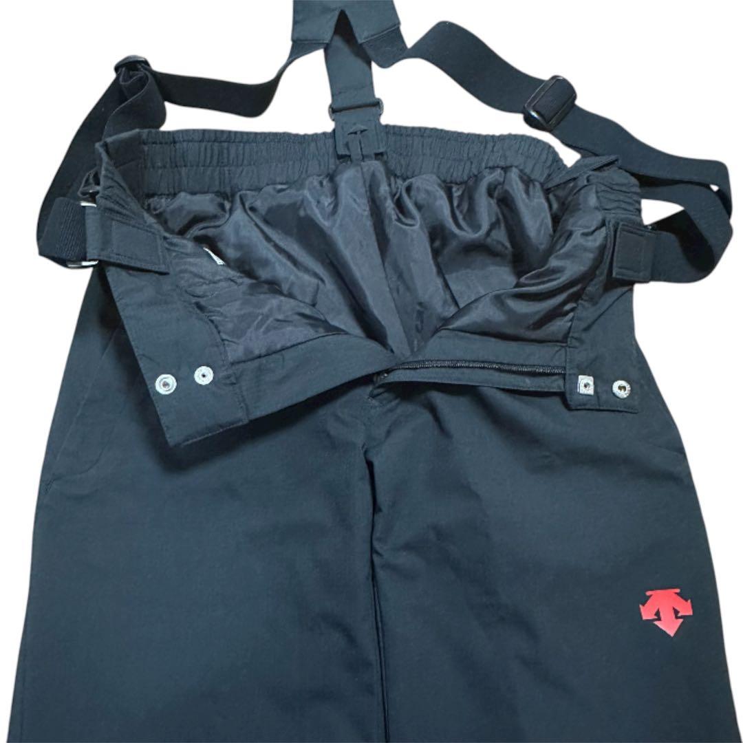 DESCENTE デサント スキーウエア メンズ M 上下セット 赤 黒