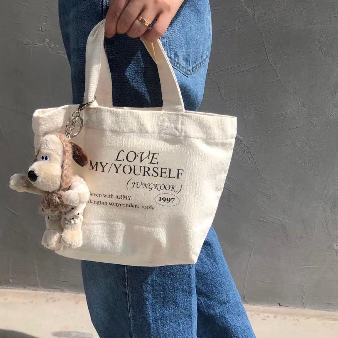 推し活 バッグ トートバッグ 韓国 匂わせ bts おしゃれ 匂わせ - メルカリ