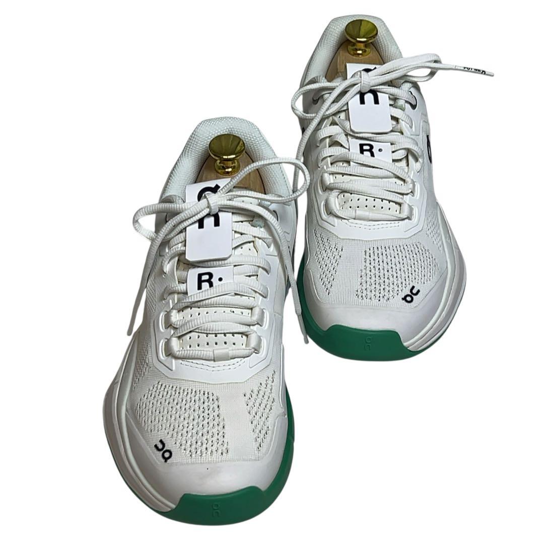 新品 限定 完売On テニスシューズ THE ROGER Pro 25 グリーン